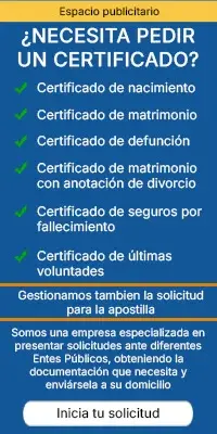 Registro Civil certificados online