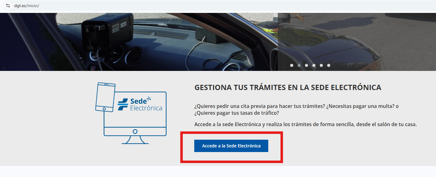 Accede a la Sede electr&oacute;nica