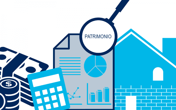 dibujo simulando patrimonio